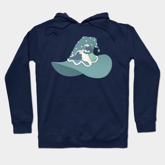 Neptune Witch Hat Hoodie by littlemoondance